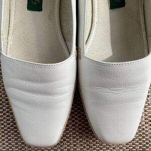 White leather Easy Spirit espedrilles,7 1/2